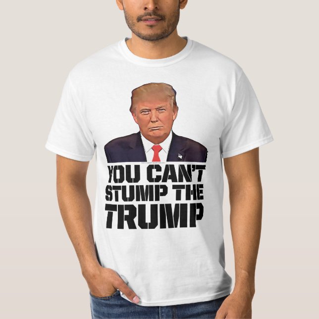 T-shirt Donald Trump n'est pas à l'abri pour le président (Devant)