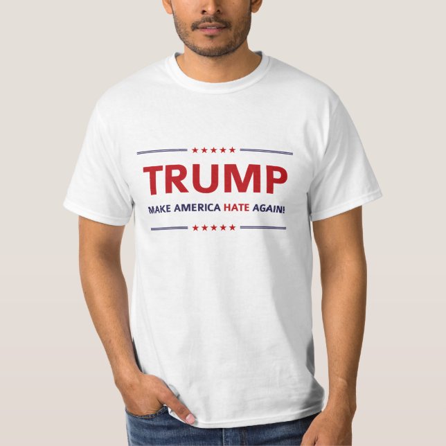 T-shirt Donald Trump Parodie drôle (Devant)