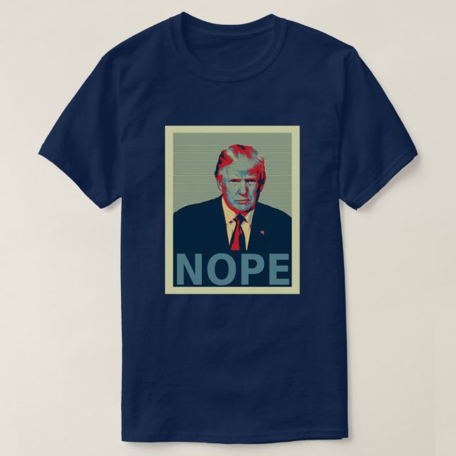 T-shirt Donald Trump, perdant pour les élections (Design devant)