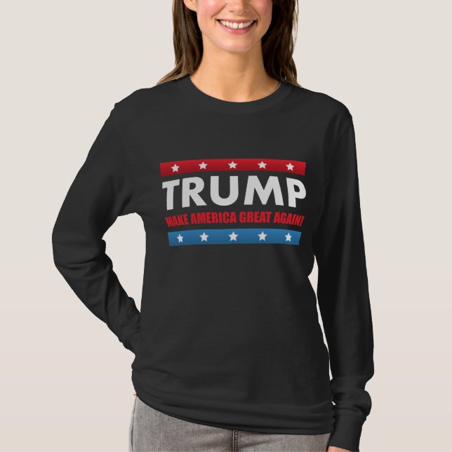 T-shirt Donald Trump pour le président (Devant)
