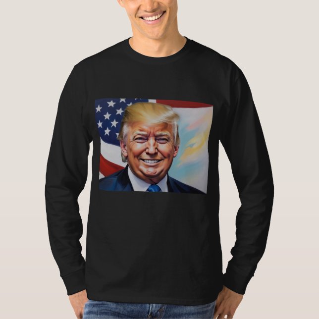T-shirt Donald Trump pour le président 2024 (Devant)