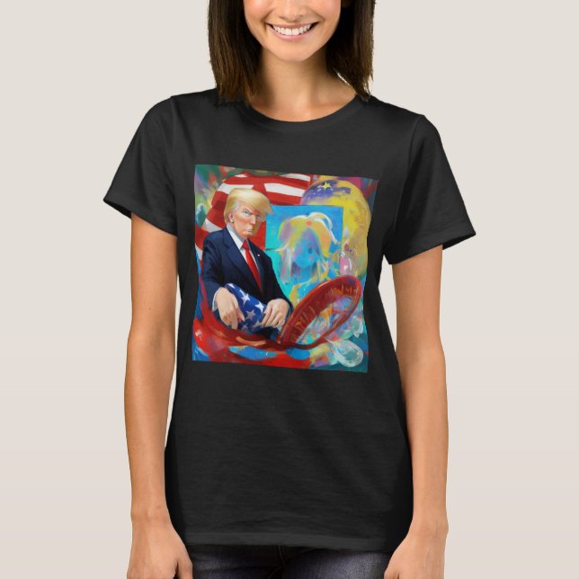 T-shirt Donald Trump pour le président 2024 (Devant)