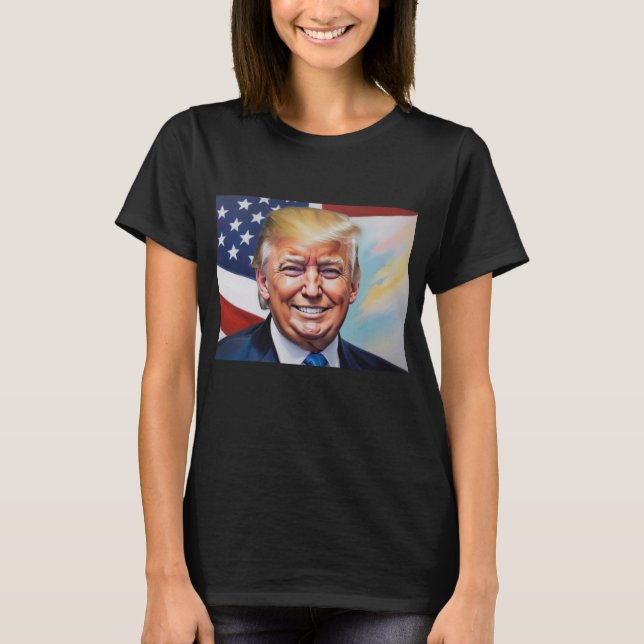 T-shirt Donald Trump pour le président 2024 (Devant)