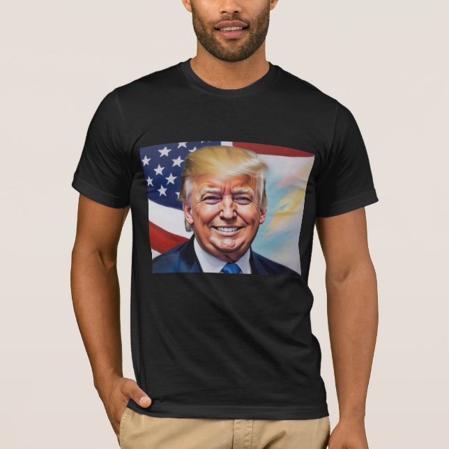 T-shirt Donald Trump pour le président 2024 (Devant)