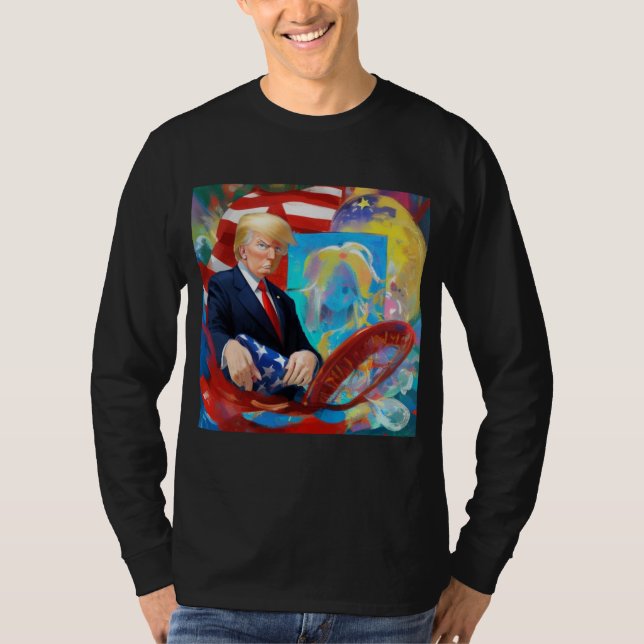 T-shirt Donald Trump pour le président 2024 (Devant)
