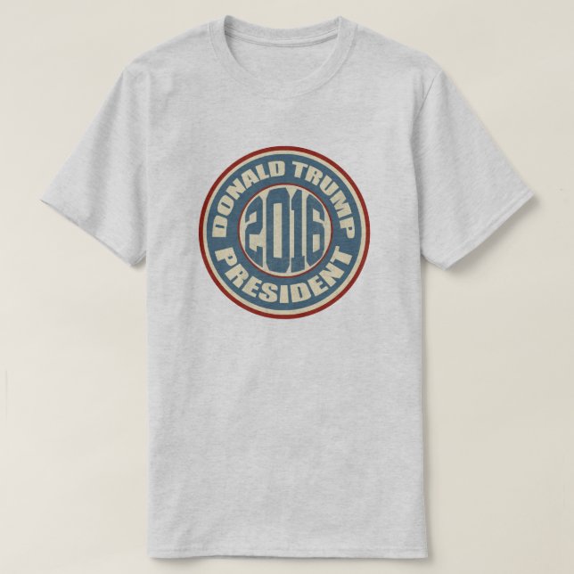 T-shirt Donald Trump pour le président en 2016 (Design devant)