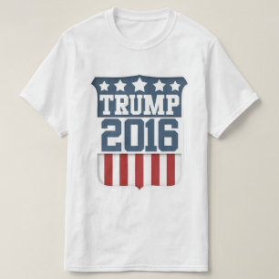 T-shirt Donald Trump Président 2016 Shield