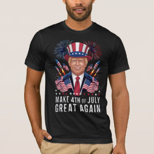 T-shirt Donald Trump rend le 4 juillet à nouveau grandiose