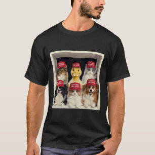 T-shirt Donald Trump Rendre les animaux en sécurité Casque