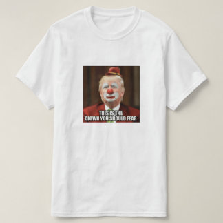T-SHIRT DONALD TRUMP SCARY CLOWN