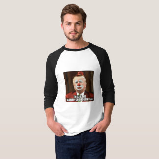 T-SHIRT DONALD TRUMP SCARY CLOWN