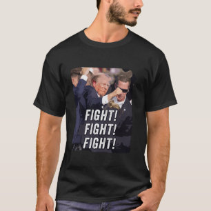 T-shirt Donald Trump USA Lutte Pour L'Amérique 2024 Graphi