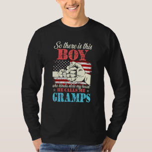 T-shirt Donc Il Y A Ce Garçon Qui M'A Volé Le Coeur Il C