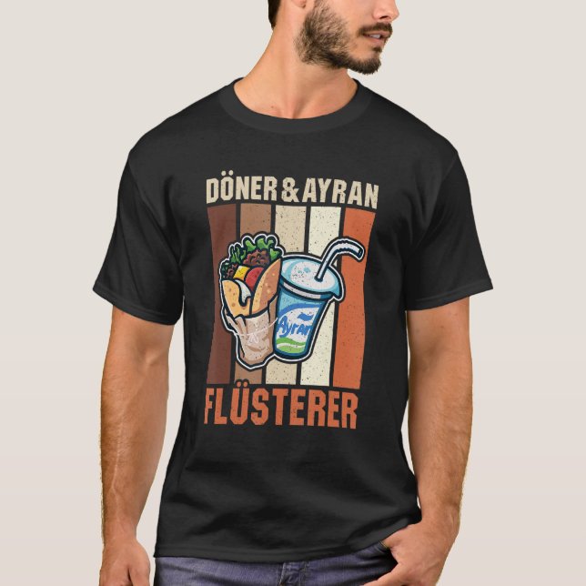 T-shirt Doner Kebab Ayran Turkish Cuisine Fastfood Dürüm (Devant)