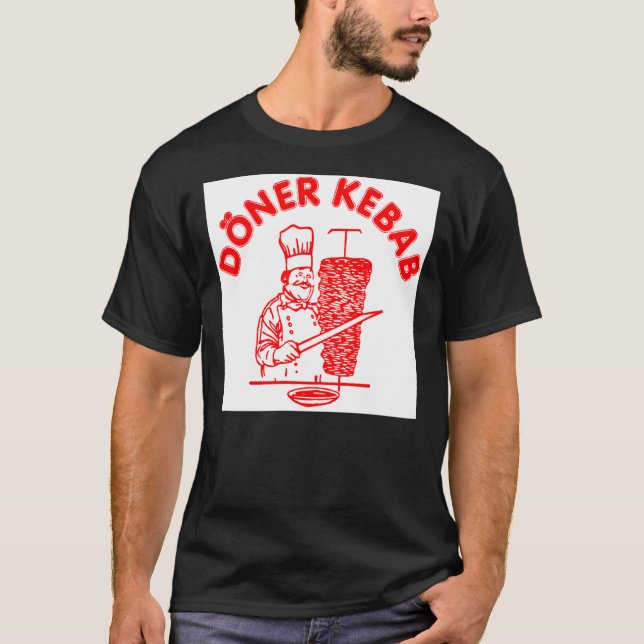 T-shirt Doner Kebab Original 5 Sticker (Devant)