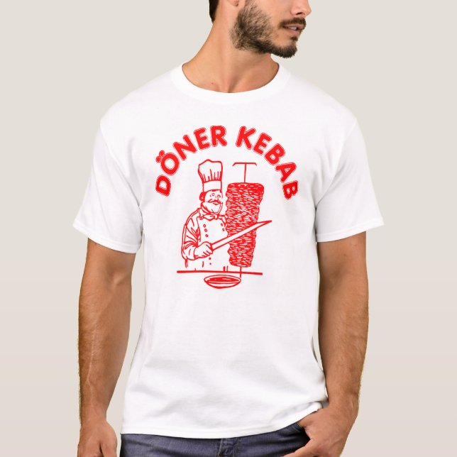 T-shirt Doner Kebab Original 5 Sticker (Devant)