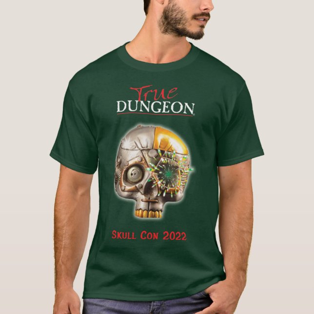 T-shirt Donjon vrai - Con crâne (Devant)