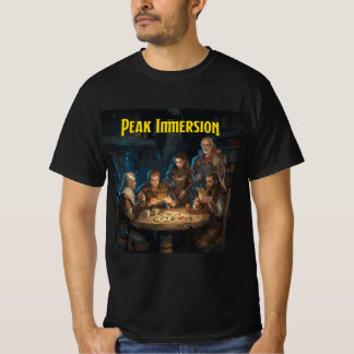 T-shirt Donjons et dragons immersion en crête