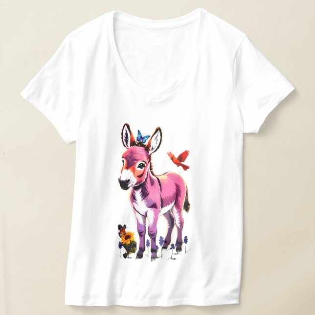 T-shirt Donkey (Poser)