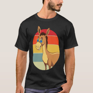 T-shirt Donkey avec citation ânes me faire sourire