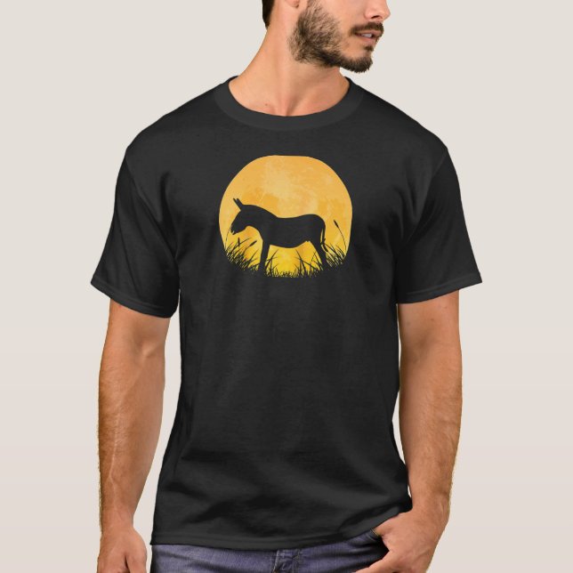 T-shirt Donkey Easy Halloween tenue Veste Mule Moon Cos (Devant)