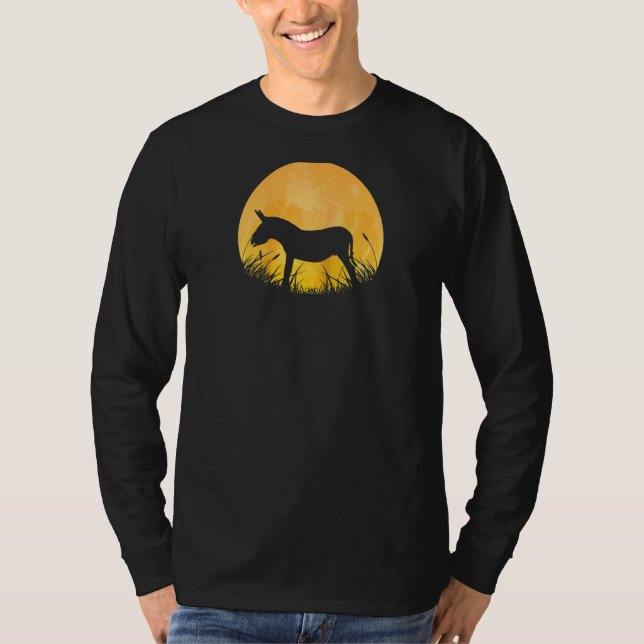 T-shirt Donkey Easy Halloween tenue Veste Mule Moon Cos (Devant)