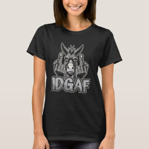 T-shirt Donkey - Fermier Mule Idgaf