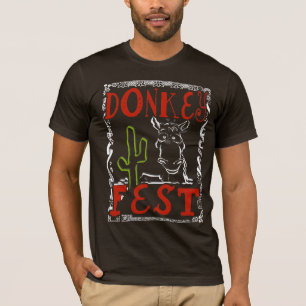 T-shirt Donkey Fest
