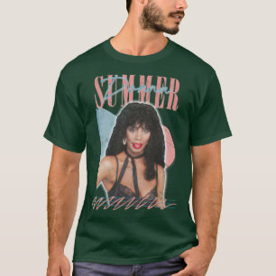 T-shirt Donna Summer Retro Style Fans Art Design