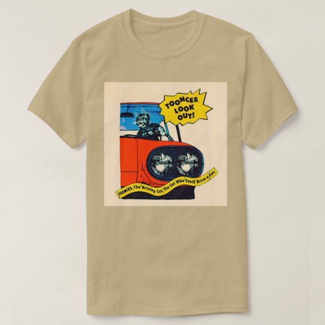 T-shirt donne le chat (Design devant)