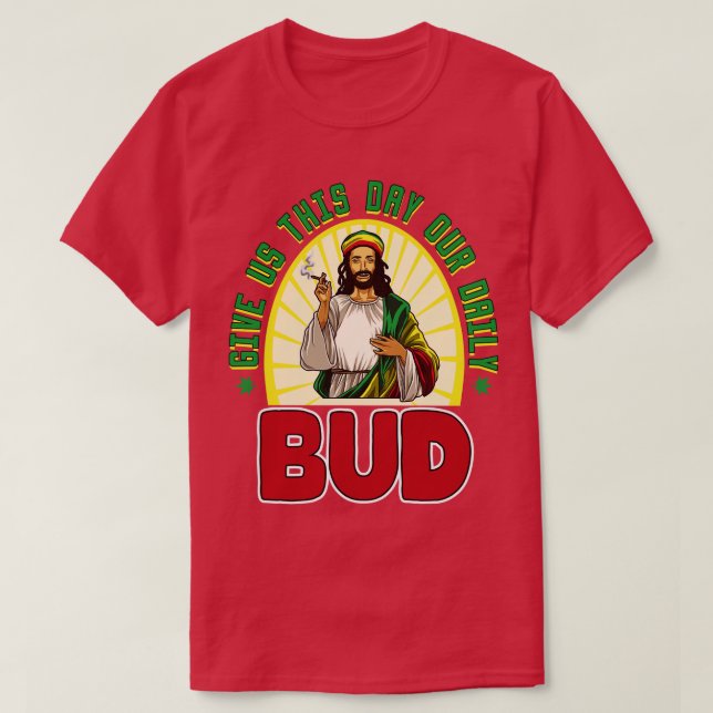 T-shirt Donne-Nous Ce Jour Notre Boule Quotidienne (Design devant)
