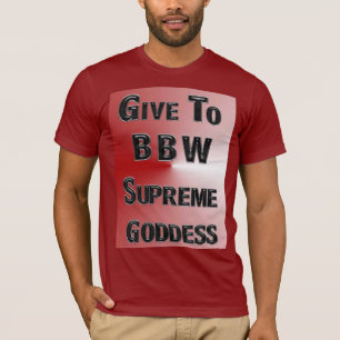 T-SHIRT DONNER À MZ BBW SUPREME GODDESS
