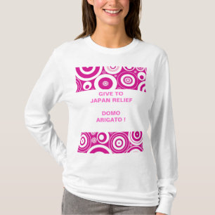 T-SHIRT DONNER AU JAPON DES VAGUES SÉISMIQUES DE SECOURS