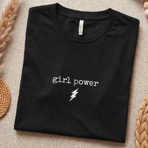 T-shirt Donner des moyens au pouvoir des filles Féministe