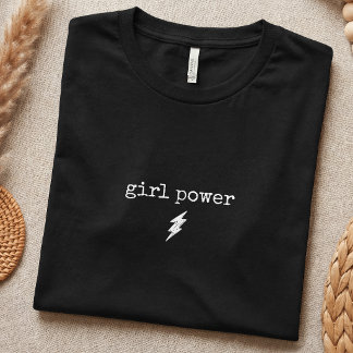 T-shirt Donner des moyens au pouvoir des filles Féministe 