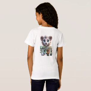T-Shirt Donner Du Pouvoir À Votre Âme : Lion Bébé Whimsica
