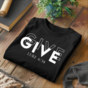 T-shirt Donner pour les hommes et les femmes Chemise chrét