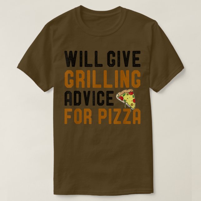 T-shirt Donnera Des Conseils De Gravure Pour Pizza Funny B (Design devant)