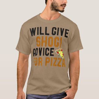 T-shirt Donnera Des Conseils De Shogi Pour Pizza Funny Dit