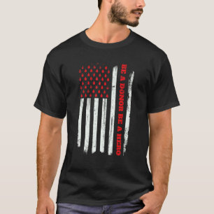 T-shirt Donnez du sang donnez de l'amour pour la journée m