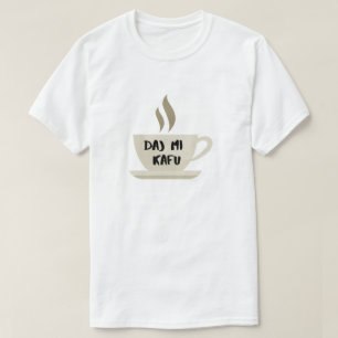 T-shirt donnez-moi du café en bosnien - daj mi kafu