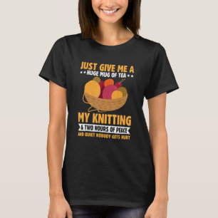 T-shirt Donnez-moi juste une énorme tasse de thé  Grand-mè