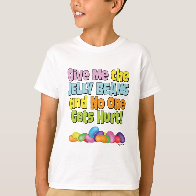 T-shirt Donnez-moi les dragées à la gelée de sucre (Devant)