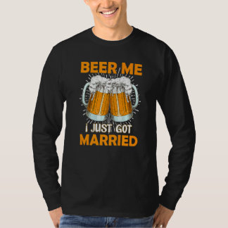 T-shirt Donnez-moi une bière, je viens de me marier  Maria