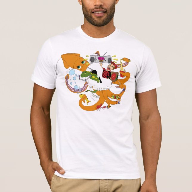 T-shirt Donnez un coup de pied les confitures (Devant)