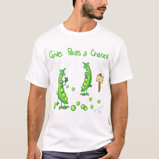 T-shirt Donnez une chance aux pois