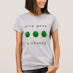 T-shirt Donnez une chance aux pois