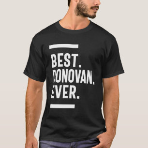 T-shirt Donovan Nom personnalisé Anniversaire Cadeau