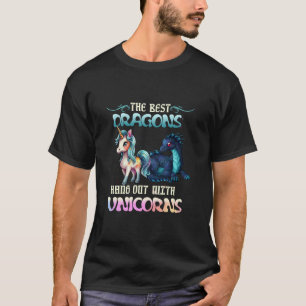 T-shirt Dons Amusants Les Meilleurs Dragons Hangout Avec U