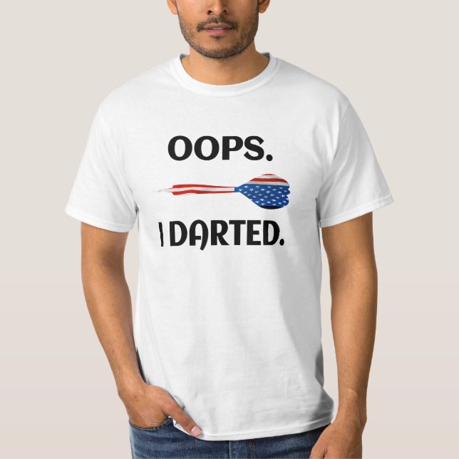 T-Shirt - Dons Darts Joueurs - Oops I Dart (Devant)